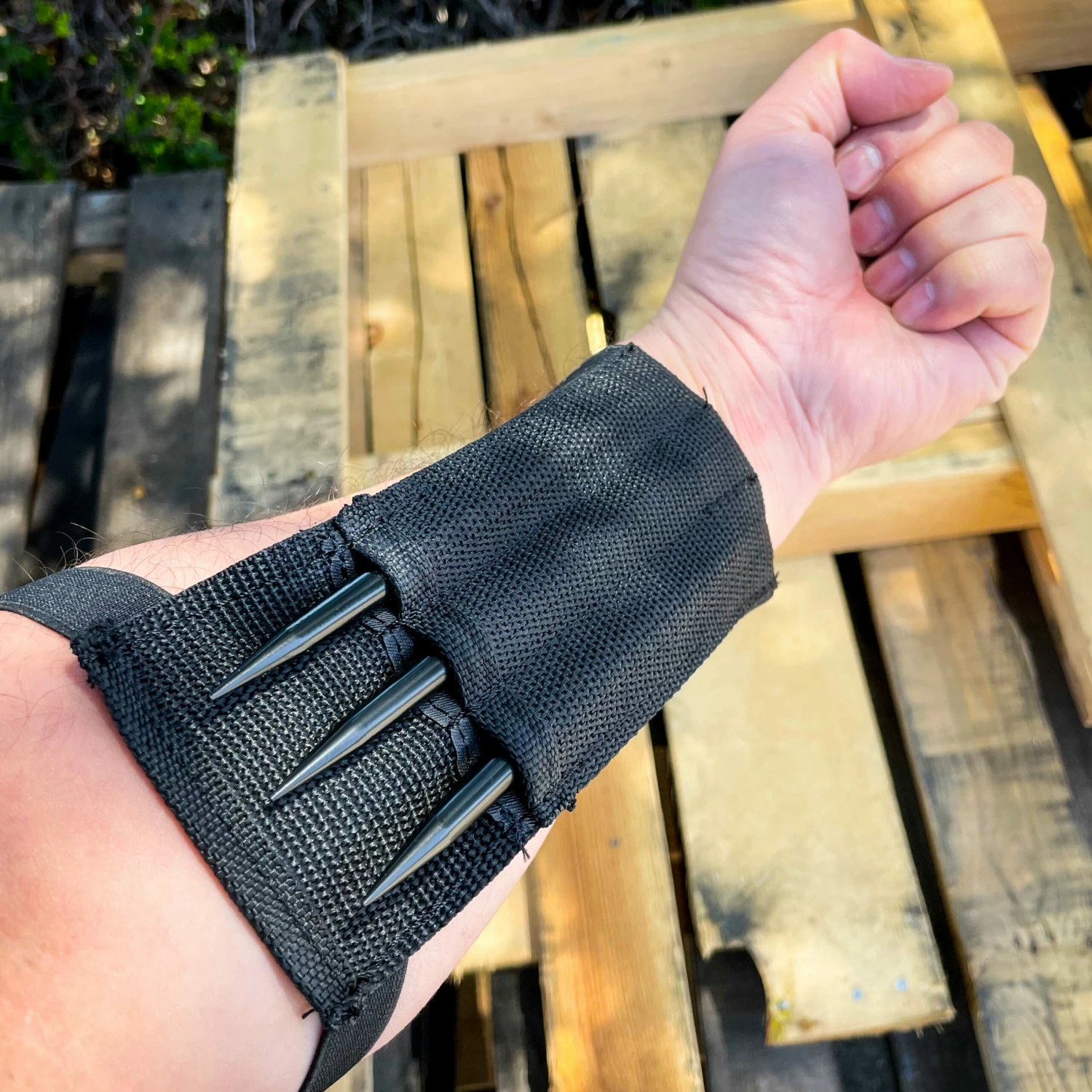 Tactical 6" 3pc Black Steel SPIKE Quill Throwing Knife Set W/ Wrist Strap Sheath 3 Tactical 6" 3pc Black Steel SPIKE Quill Throwing Knife Set W/ Wrist Strap Sheath