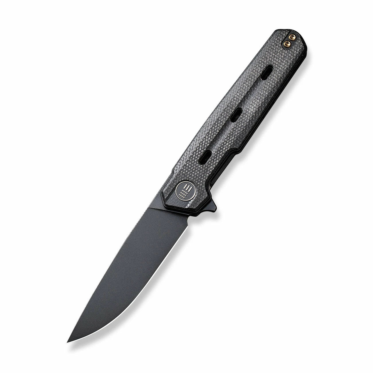 WEKNIFE Navo Flipper Knife Micarta & Titanium Handle (3.25" CPM 20CV Blade) WE22026-1 5 WEKNIFE Navo Flipper Knife Micarta & Titanium Handle (3.25" CPM 20CV Blade) WE22026-1 - Image 3