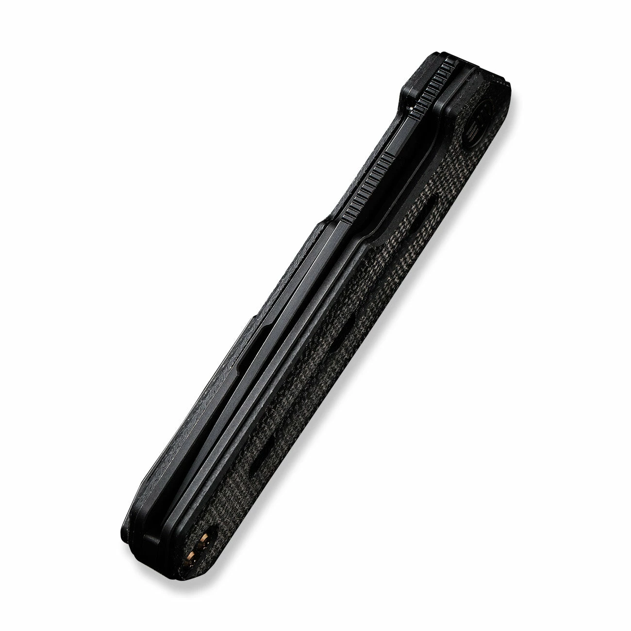 WEKNIFE Navo Flipper Knife Micarta & Titanium Handle (3.25" CPM 20CV Blade) WE22026-1 10 WEKNIFE Navo Flipper Knife Micarta & Titanium Handle (3.25" CPM 20CV Blade) WE22026-1 - Image 8