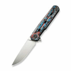 WEKNIFE Navo Flipper Knife Carbon Fiber & Titanium Handle (3.25" CPM 20CV Blade) WE22026-4 -WE KNIFE Sales WE22026 4 Navo 1