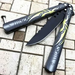 Spider Balisong Butterfly Knife -WE KNIFE Sales blade addict butterfly knife gold spider balisong butterfly knife 15405793476696