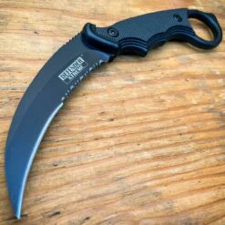 7.25" Military COMBAT Karambit FIXED BLADE KNIFE W Hard Sheath + Fire Starter 16 7.25" Military COMBAT Karambit FIXED BLADE KNIFE W Hard Sheath + Fire Starter -WE KNIFE Sales blade addict knives 7 25 military combat karambit fixed blade knife w hard sheath fire starter 30691174383815