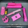 6PC Self Defense Pink Kit -WE KNIFE Sales blade addict tactical set 6pc self defense pink kit 28865676771527
