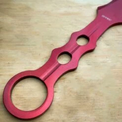 9" Ninja Tactical Fixed Blade Naruto Kunai Karambit Throwing Neck Knife RED -WE KNIFE Sales blade addict throwing knives 9 ninja tactical fixed blade naruto kunai karambit throwing neck knife red 28561793548487