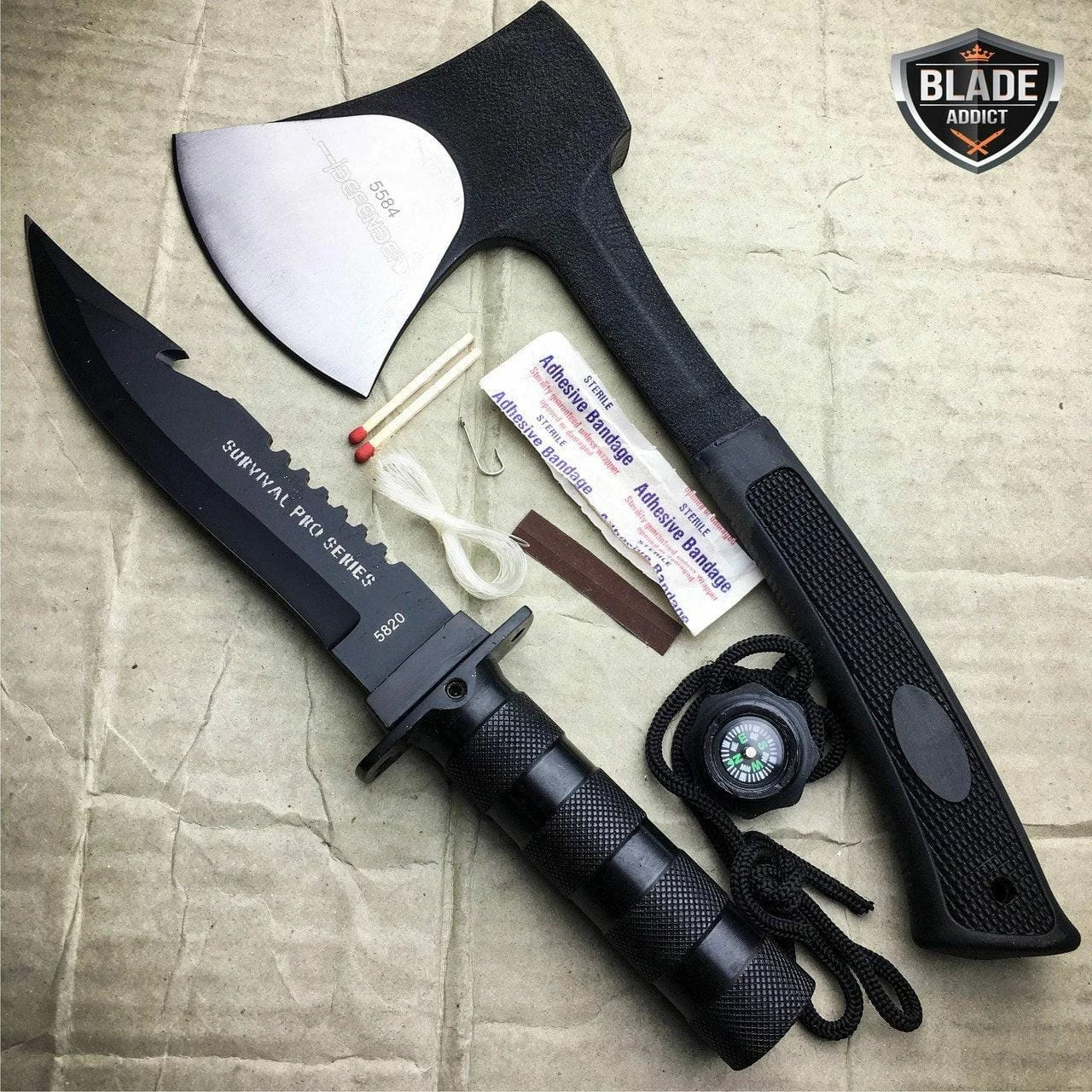 Tactical Hunting Knife And Axe 3 Tactical Hunting Knife And Axe