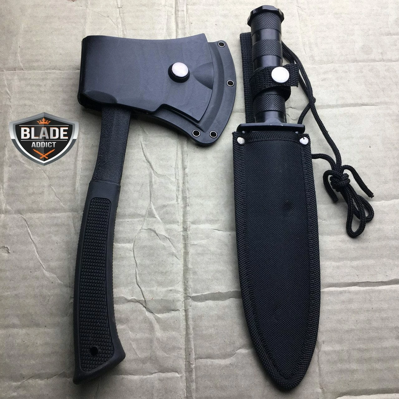 Tactical Hunting Knife And Axe 4 Tactical Hunting Knife And Axe - Image 2