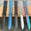 8.75" Fantasy Chain Tactical Balisong Butterfly Knife -WE KNIFE Sales bladeaddictknives butterfly knife 8 75 fantasy chain tactical balisong butterfly knife 15249595400280