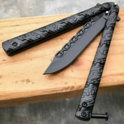 8.75" Fantasy Chain Tactical Balisong Butterfly Knife 18 8.75" Fantasy Chain Tactical Balisong Butterfly Knife -WE KNIFE Sales bladeaddictknives butterfly knife 8 75 fantasy chain tactical balisong butterfly knife 15249595596888