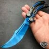 CSGO Butterfly Knife Trainer - Blue Slaughter Upgrade 1 CSGO Butterfly Knife Trainer - Blue Slaughter Upgrade -WE KNIFE Sales bladeaddictknives butterfly knife csgo butterfly knife trainer blue slaughter upgrade 314695155739