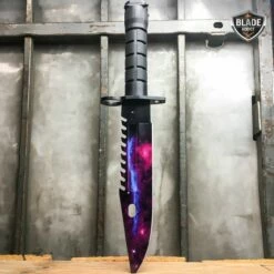 4 PC Black Galaxy Gut Hook Fixed Blade Bayonet FLIPPER Knife Karambit -WE KNIFE Sales bladeaddictknives csgo 4 pc black galaxy gut hook fixed blade bayonet flipper knife karambit 1668325769243