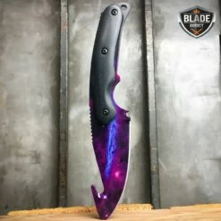 5 PC Black Galaxy Fixed Blade Hunting Knife Guthook Balisong Butterfly Bayonet Karambit Flipper Collection -WE KNIFE Sales bladeaddictknives csgo 5 pc black galaxy fixed blade hunting knife guthook balisong butterfly bayonet karambit flipper collection 1668275896347