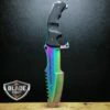 CSGO Huntsman Fixed Blade - Rainbow Fade -WE KNIFE Sales bladeaddictknives fixed blade csgo huntsman fixed blade rainbow fade 323746922523