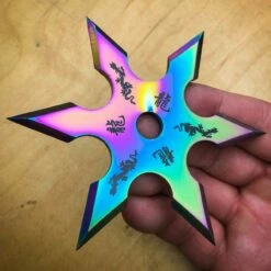4 PC Set Ninja Throwing Stars Anime Shuriken Knife Blade Six-Sided -WE KNIFE Sales bladeaddictknives new arrivals 4 pc set ninja throwing stars anime shuriken knife blade six sided 15249664180312