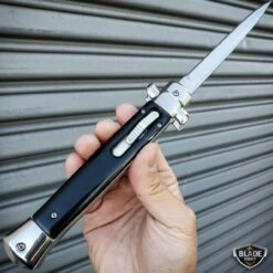 Classic Gentleman Italian Stiletto OTF -WE KNIFE Sales bladeaddictknives new arrivals classic gentleman italian stiletto otf 15249637441624
