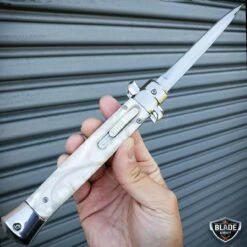 Classic Gentleman Italian Stiletto OTF -WE KNIFE Sales bladeaddictknives new arrivals classic gentleman italian stiletto otf 15249637474392