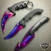 3 PC CSGO Black Galaxy Gut Hook Fixed Blade Flipper Knife Karambit SET -WE KNIFE Sales bladeaddictknives tactical set 3 pc csgo black galaxy gut hook fixed blade flipper knife karambit set 1668293197851