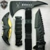 4PC Tactical Hunting Knife Set -WE KNIFE Sales bladeaddictknives tactical set 4pc tactical hunting knife set 382546018331
