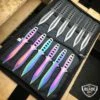 12 PCs 6" Ninja Hunting Rainbow Kunai Throwing Knives + Case -WE KNIFE Sales bladeaddictknives throwing knives 12 pcs 6 ninja hunting rainbow kunai throwing knives case 407697621019