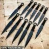 12PC Black Ninja Throwing Knives For Sale Tactical -WE KNIFE Sales bladeaddictknives throwing knives 12pc black ninja throwing knives for sale tactical 12787076497496
