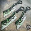 3PC Zombie Cleaver Hunter Throwing Knives -WE KNIFE Sales bladeaddictknives throwing knives 3pc zombie cleaver hunter throwing knives 324114120731