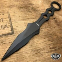 9" Ninja Tactical Naruto Kunai Karambit Throwing Neck Combat Knife -WE KNIFE Sales bladeaddictknives throwing knives black 9 ninja tactical naruto kunai karambit throwing neck combat knife 12463467331672