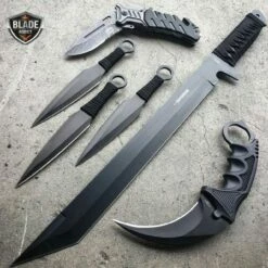 N/A 6PC BLACK TACTICAL FLASH SALE SET