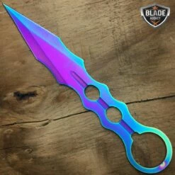 N/A 9PC 8'' Tactical Ninja Combat Naruto Kunai Throwing Knife Set Hunting + CASE -WE KNIFE Sales n a throwing knives 9pc 8 tactical ninja combat naruto kunai throwing knife set hunting case 13711953330264