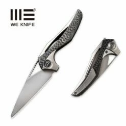 WEKNIFE ÆternA Flipper Knife Titanium Handle With Carbon Fiber (3.28" M390 Blade) 918A