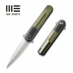 WEKNIFE Angst Flipper Knife Carbon Fiber Handle With G10 Inlay(3.06" CPM S35VN Blade) 2002A