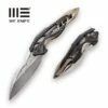 WEKNIFE Arrakis Flipper Knife Titanium Handle With Carbon Fiber Inlay (3.45" M390 Blade) 906CF-A -WE KNIFE Sales weknife arrakis flipper knife titanium handle with carbon fiber inlay 345 m390 blade 906cf a 922370