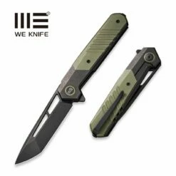 WEKNIFE Arsenal Flipper Knife Titanium Handle With G10 Integral Spacer (3.56" CPM 20CV Blade) WE20073-2