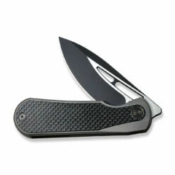 WEKNIFE Baloo Flipper Knife Titanium Handle With Carbon Fiber Inlay (3.31" CPM 20CV) WE21033-2 -WE KNIFE Sales weknife baloo flipper knife titanium handle with carbon fiber inlay 331 cpm 20cv we21033 2 675965
