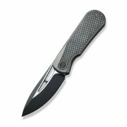 WEKNIFE Baloo Flipper Knife Titanium Handle With Carbon Fiber Inlay (3.31" CPM 20CV) WE21033-2 -WE KNIFE Sales weknife baloo flipper knife titanium handle with carbon fiber inlay 331 cpm 20cv we21033 2 920934
