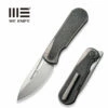 WEKNIFE Baloo Flipper Knife Titanium Handle With Micarta Inlay (3.31" CPM 20CV) WE21033-4 -WE KNIFE Sales weknife baloo flipper knife titanium handle with micarta inlay 331 cpm 20cv we21033 4 663262