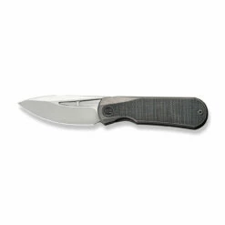 WEKNIFE Baloo Flipper Knife Titanium Handle With Micarta Inlay (3.31" CPM 20CV) WE21033-4 -WE KNIFE Sales weknife baloo flipper knife titanium handle with micarta inlay 331 cpm 20cv we21033 4 715874