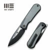 WEKNIFE Baloo Front Flipper Knife Titanium Handle With G10 Inlay (3.31" CPM 20CV Blade) WE21033-1 -WE KNIFE Sales weknife baloo front flipper knife titanium handle with g10 inlay 331 cpm 20cv blade we21033 1 757036