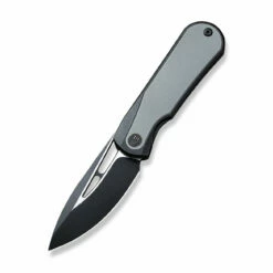 WEKNIFE Baloo Front Flipper Knife Titanium Handle With G10 Inlay (3.31" CPM 20CV Blade) WE21033-1 -WE KNIFE Sales weknife baloo front flipper knife titanium handle with g10 inlay 331 cpm 20cv blade we21033 1 837559