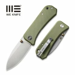 WEKNIFE Banter Thumb Stud Knife G10 Handle (2.9" CPM S35VN Blade) 2004D