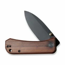 WEKNIFE Banter Thumb Stud Knife Wood Handle (2.9" CPM S35VN Blade) 2004K -WE KNIFE Sales weknife banter thumb stud knife wood handle 29 cpm s35vn blade 2004k 270060