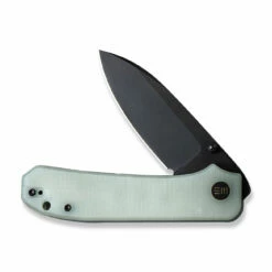 WEKNIFE Big Banter Thumb Stud Knife G10 Handle (3.69" CPM 20CV Blade) WE21045-3 -WE KNIFE Sales weknife big banter natural g10 handle 369 black stonewashed cpm 20cv blade we21045 3 738547