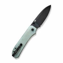 WEKNIFE Big Banter Thumb Stud Knife G10 Handle (3.69" CPM 20CV Blade) WE21045-3 -WE KNIFE Sales weknife big banter natural g10 handle 369 black stonewashed cpm 20cv blade we21045 3 983460