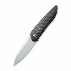 WEKNIFE Black Void Opus Front Flipper Knife Titanium Handle With Carbon Fiber Inlay (2.84" CPM 20CV Blade) 2010B -WE KNIFE Sales weknife black void opus front flipper knife titanium handle with carbon fiber inlay 284 cpm 20cv blade 2010b 664902