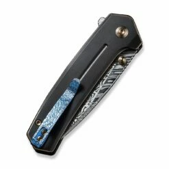WEKNIFE Culex Flipper & Thumb Stud Knife Titanium Handle (2.97" Heimskringla Damasteel Blade) WE21026B-DS1 -WE KNIFE Sales weknife culex flipper thumb stud knife titanium handle 297 heimskringla damasteel blade we21026b ds1 817767