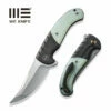 WEKNIFE Curvaceous Flipper Knife Titanium Handle With G10 Inlay (3.70" CPM 20CV Blade) WE20012-3 -WE KNIFE Sales weknife curvaceous flipper knife titanium handle with g10 inlay 370 cpm 20cv blade we20012 3 311589