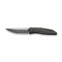 WEKNIFE Cybernetic Top Flipper Knife Titanium Handle (3.91" Damasteel Blade) WE22033-DS1 14 WEKNIFE Cybernetic Top Flipper Knife Titanium Handle (3.91" Damasteel Blade) WE22033-DS1 -WE KNIFE Sales weknife cybernetic top flipper knife black stonewashed with etching pattern titanium handle 391 hakkapella damasteel blade we22033 ds1 443168