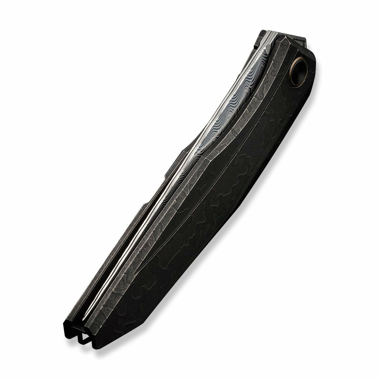 WEKNIFE Cybernetic Top Flipper Knife Titanium Handle (3.91" Damasteel Blade) WE22033-DS1 10 WEKNIFE Cybernetic Top Flipper Knife Titanium Handle (3.91" Damasteel Blade) WE22033-DS1 - Image 8