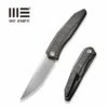 WEKNIFE Cybernetic Top Flipper Knife Titanium Handle (3.91" CPM 20CV Blade) WE22033-3 -WE KNIFE Sales weknife cybernetic top flipper knife tiger stripe pattern flamed titanium handle 391 polished bead blasted cpm 20cv blade we22033 3 317853