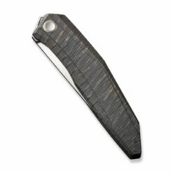 WEKNIFE Cybernetic Top Flipper Knife Titanium Handle (3.91" CPM 20CV Blade) WE22033-3 -WE KNIFE Sales weknife cybernetic top flipper knife tiger stripe pattern flamed titanium handle 391 polished bead blasted cpm 20cv blade we22033 3 451979