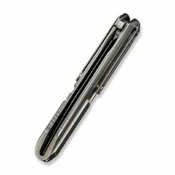 WEKNIFE Diatomic Flipper Knife Titanium Handle (3.78" CPM 20CV Blade) WE22032-2 -WE KNIFE Sales weknife diatomic flipper knife polished bead blasted titanium handle endcap 378 polished bead blasted cpm 20cv blade we22032 2 216026