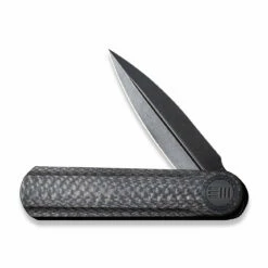 WEKNIFE Eidolon Front Flipper Knife Carbon Fiber Integral Handle (2.87" CPM 20CV Blade) WE19074B-C -WE KNIFE Sales weknife eidolon front flipper knife carbon fiber integral handle 378 cpm 20cv blade we19074b c 125506